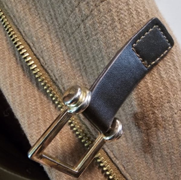 Cole Haan Wool faux fur coat - Picture 7 of 10